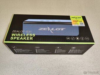 Preddám nový bluetooth reproduktor Zealot S-31.