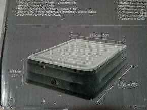 Nafukovacia posteľ INTEX Nová pre 2.os