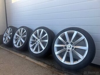 Original Škoda Octavia 3 disky 5x112 R18 225/40 R18