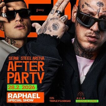 🔥🎉 SEPAR AFTERPARTY VIP – KOŠICE 🎉🔥