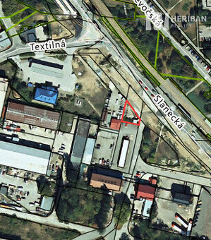 pozemok 252m2, ul.Textilná/ Slanecká, KE-Nad Jazerom