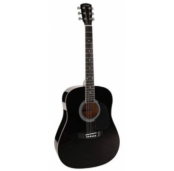 Predám čiernu akustickú gitaru Nashville