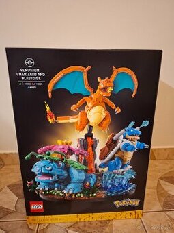 Predám lego Pokémon 72153 Venusaur, Charizard and Blastoise