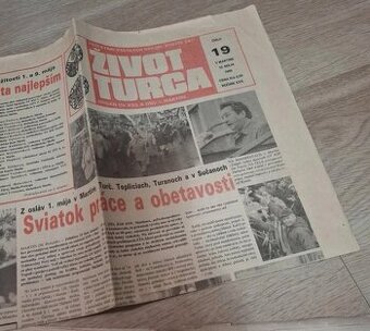 Stare noviny Zivot Turca