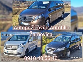 Autopožičovňa Autotillo Žarnovica