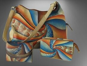GreenLand ART CRAFT, kabelka,peňaženka,kozm.taška - 1