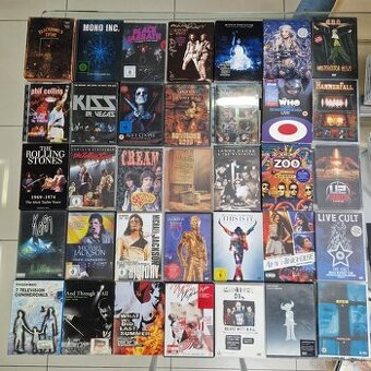 DVD-čka...BLACKMORES NIGHT,MONO INC.,BLACK SABBATH...