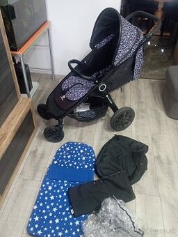 Športový kočík Petite &Mars street,limitka s bohatým prísluš