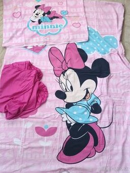 Obliečky +plachta Minnie