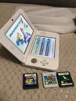 Nintendo 3DS XL White – Super Mario Kart edícia
