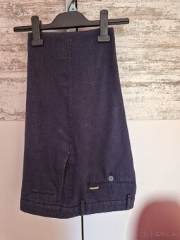 Massimo dutti, pánske, ľanové, pas 45,5 cm