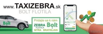 Taxi Zebra - vodič taxi BOLT Nitra