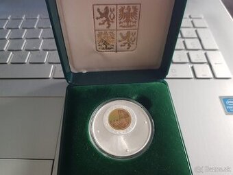 2000 Kč zlato-strieborná minca, rok 1999