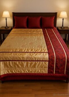 Luxusný obojstranný prehoz na posteľ – 240 × 210 cm