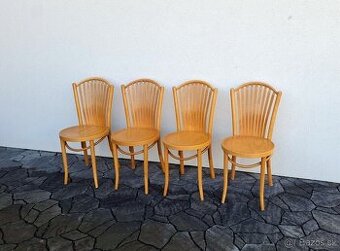Celodřevěné židle TON 4ks