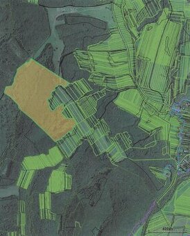 Predám Lesy a TTP v obci Vyšný Hrušov susediacimi s Lesmi SR