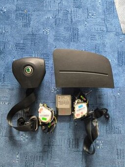 Sada airbag Škoda fabia 2 , 5J předfacelift