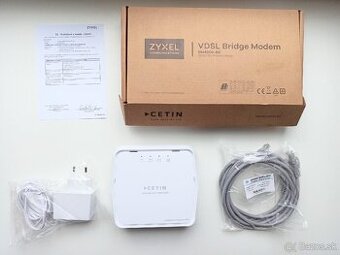 Sietový modem Zyxel Cetin se zesilovačem Nové - 1