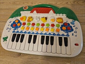 Detský hrajúci klavír farma - zvieratká.