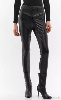 Koženkové nohavice nové