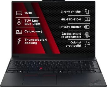 Lenovo ThinkPad E16 Gen 3 Black