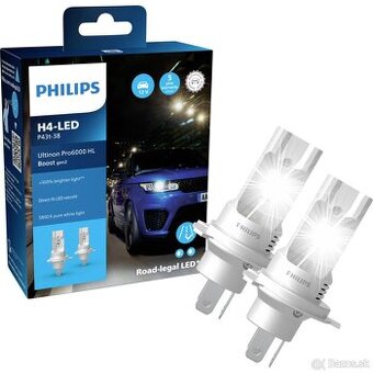 Philips LED Ultinon Pro600 gen2 H4 legálne