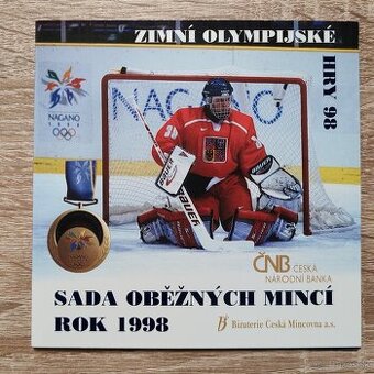 1998 sada ZOH Nagano´98, ČNB, Česká republika