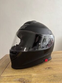 Dámska vyklápacia prilba Street Racer SR V1 – čierna matná |