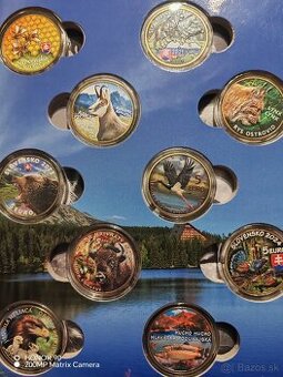 Predám 5eurove farebné mince