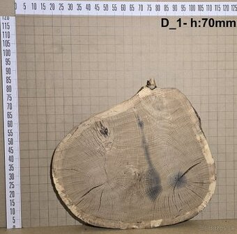 Priečne rezy dreva – vysušené, zrovnané – Zvolen