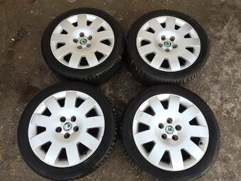 Elektróny s letnými pneu 225/45r17 ,5x112 vw group