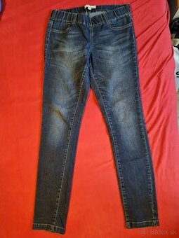 Dámske rifle s gumou v páse - 40