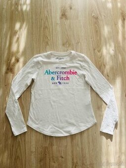 KRÁSNE TRIČKO americkej značky ABERCROMBIE & FITCH
