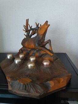 Rezba poľovnícky motyv