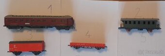 TT modely vláčikov – lokomotívy a vagóny (BTTB / Tillig)