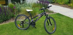 Hlinníkový dievčenský bicykel 24" + darček cyklodresy