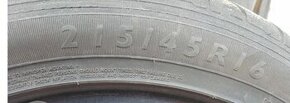 215/45 R16  letné pneumatiky Dunlop