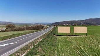 Billboard - hlavná cesta medzi NMnV a Starou Turou