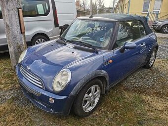 Mini Cooper kabrio 1.6 85kw