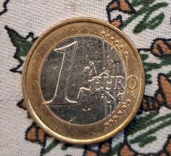 1 euro minca 2002 Nemecko