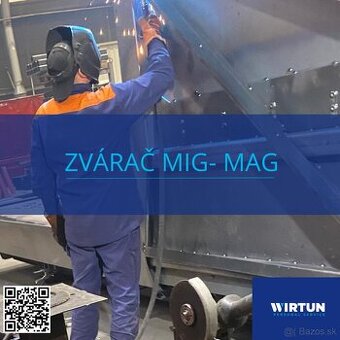 Hľadáme spoľahlivého zvárača CO2 – práca na hale