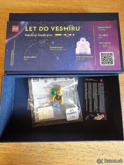 LEGO minifigúrka z Letu do vesmíru - exkluzívny kus