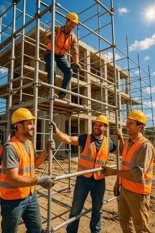 🔨 Hľadáme Lešenárov a vodiča LKW