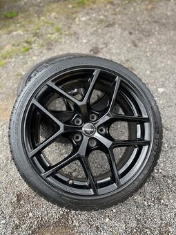 Zimná sada 5x112 r18 black Borbet