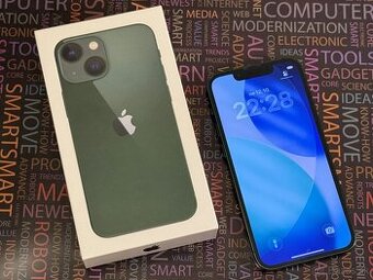 Apple Iphone 13 mini 128Gb Zelený - 88% batéria