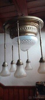 Starozitny mosadzny luster