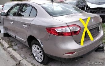 Renault Fluence 1.5 dCi 2012 predám MOTOR K9KG8, DVERE, TRYS
