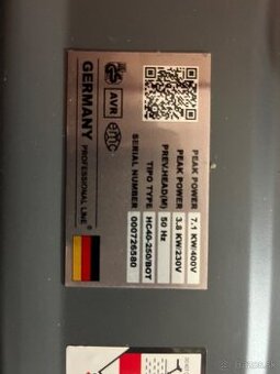 Predám elektrocentrálu 7,1 kW