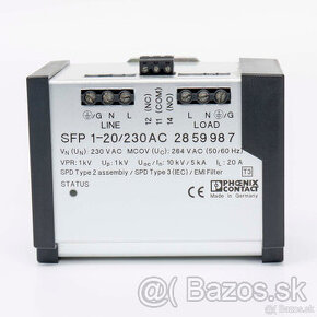 Sieťový filter Phoenix Contact SFP 1-20/230AC