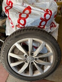 VW disky + zimné pneumatiky 205/50 R17